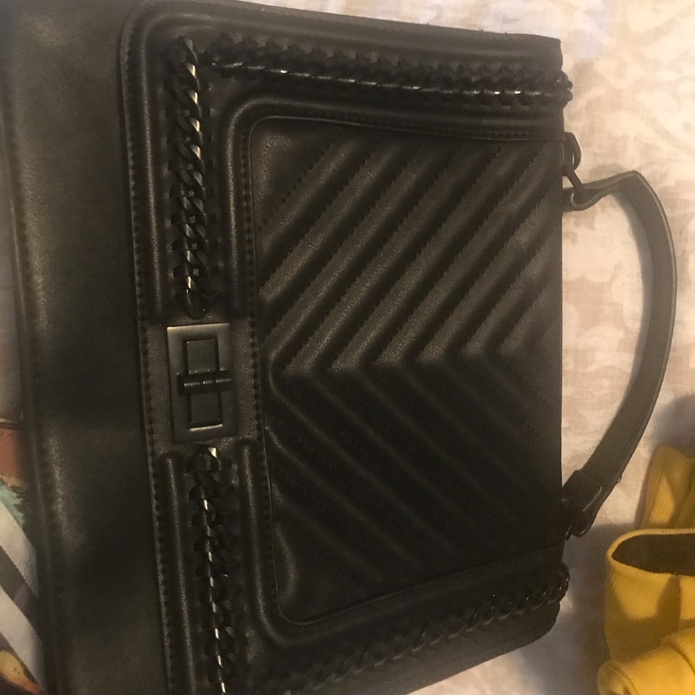 Aldo Black Envelope Bag